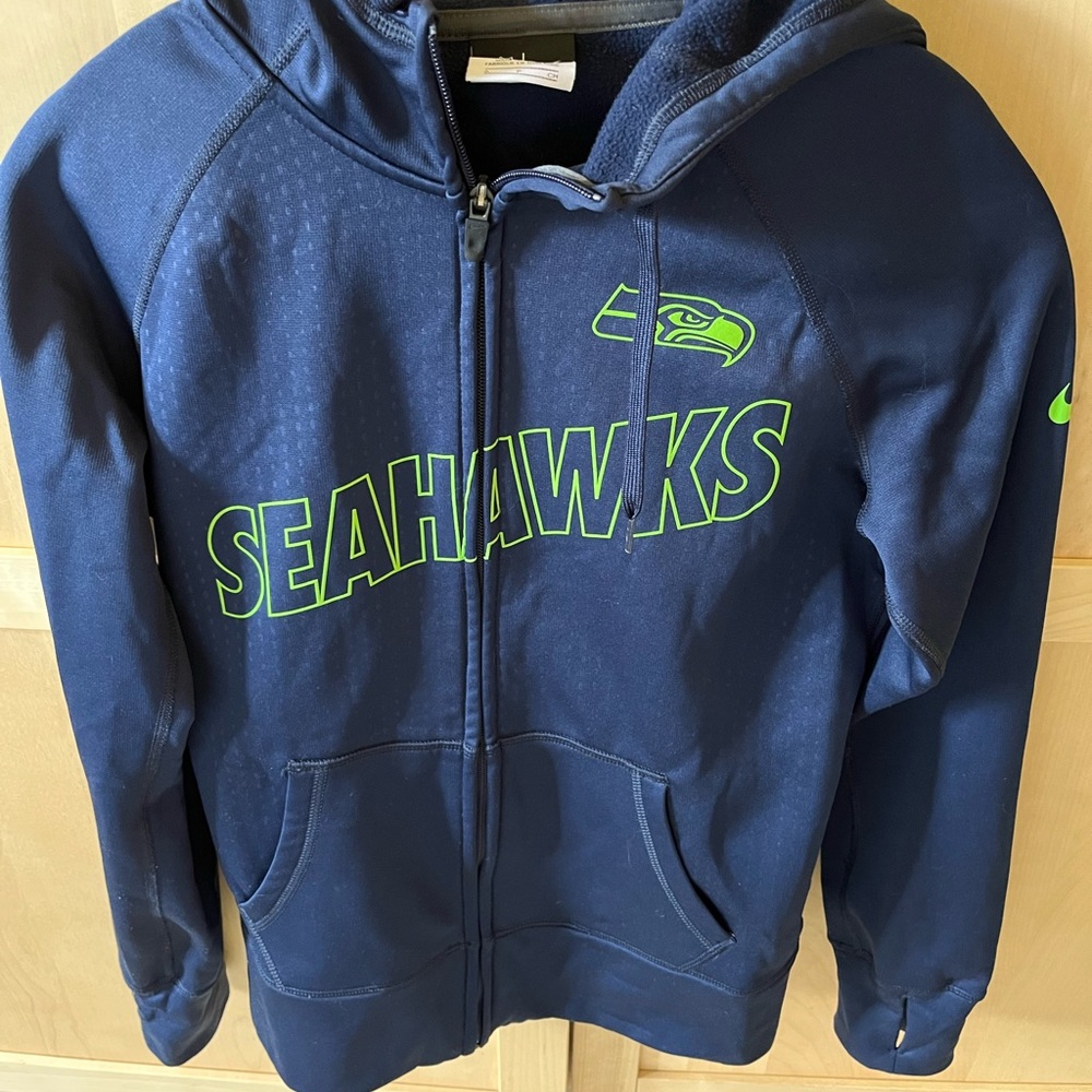 Seahawks Fleece Nike Zip Up